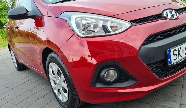 Hyundai i10 cena 24900 przebieg: 72080, rok produkcji 2014 z Katowice małe 301